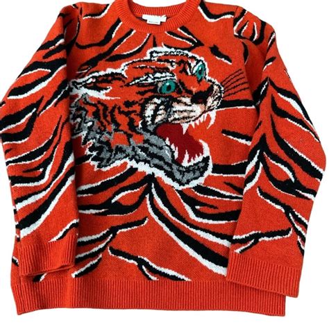 cheap gucci tiger sweater|gucci lamb print sweater.